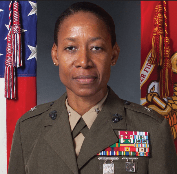 President Trump nominates Marine to be first-ever black female general