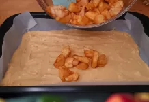 German Apple Crumble Cake (Apfel-Streuselkuchen)